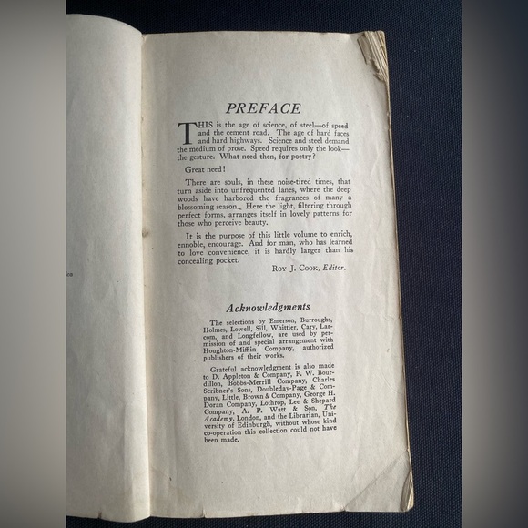 101 Famous Poems with Prose Supplement Antique Poetry Book Soft CoverPromotional - Picture 6 of 8